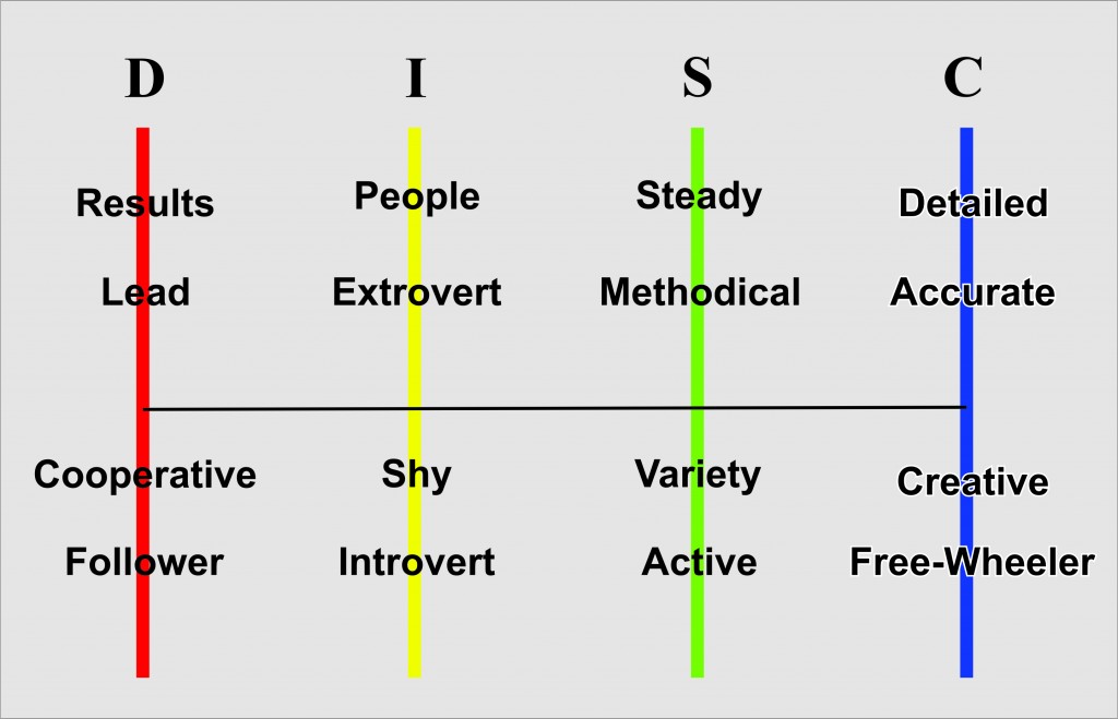 DISC Broad descriptors